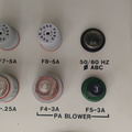 Circuit Braker in Fuse F5 Location - front